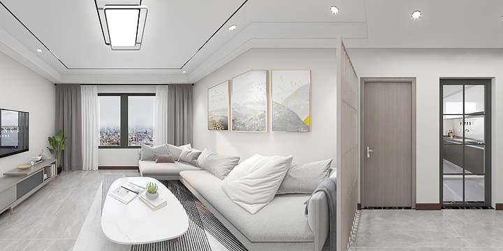 室内设计李鲁-星月绿城8#-5001-装修设计方案