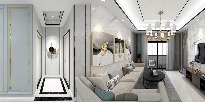 寡言的小戈-燎原付姐酷家乐-装修设计方案