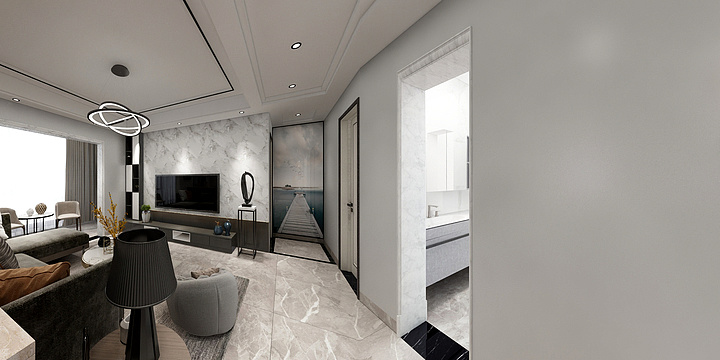 xiaoboyzuo-美的梧桐庄园-装修设计方案