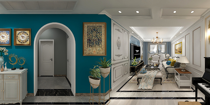 田丰硕-姐姐家-装修设计方案