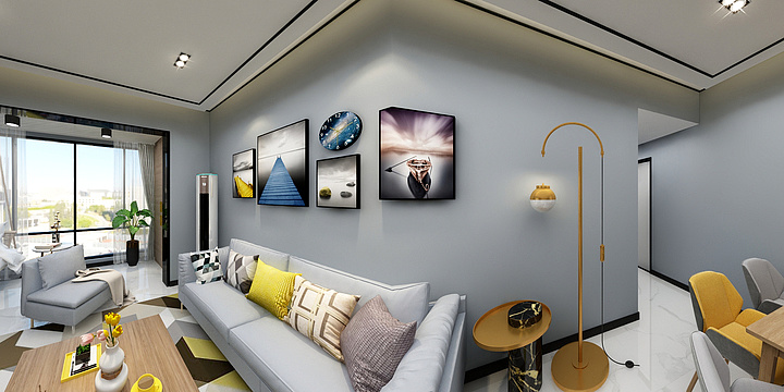 诺ruin-水岸馨居1栋201-样板间-装修设计方案