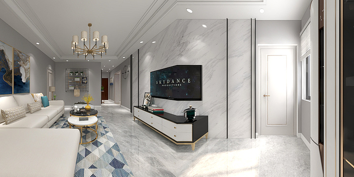 张书搏-麦克小区601-装修设计方案