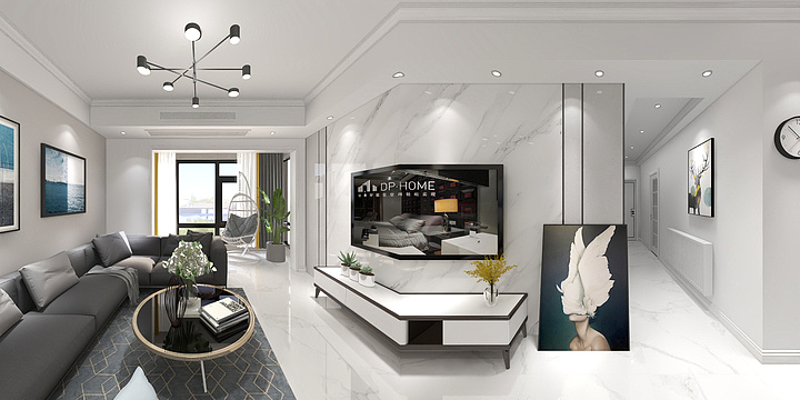 黄林87-山水华庭张姐方案五-装修设计方案