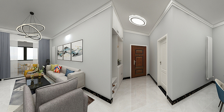 凡艺-中建长清湖-乐园-117-极简榻榻米-装修设计方案