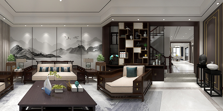 Ericaliu南-明月华庭-装修设计方案