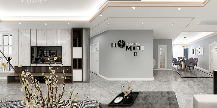 陈亦博-凯悦天地135平方米-装修设计方案