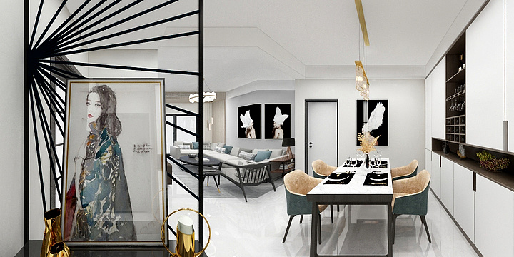 李超室内设计师-悦来-装修设计方案