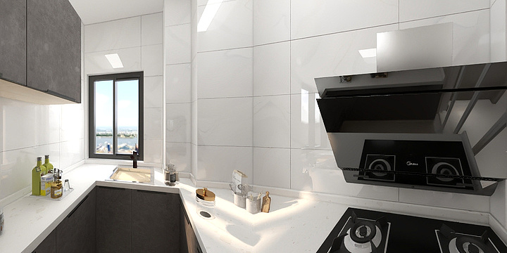 乐家橱柜全屋定制宋宋-德诚花园91.20㎡B-B2户型2室2厅1卫0506-1726-装修设计方案