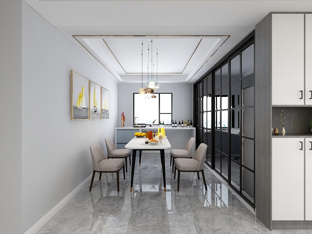 无夜之月-林溪公馆25-1-301户型-装修设计方案