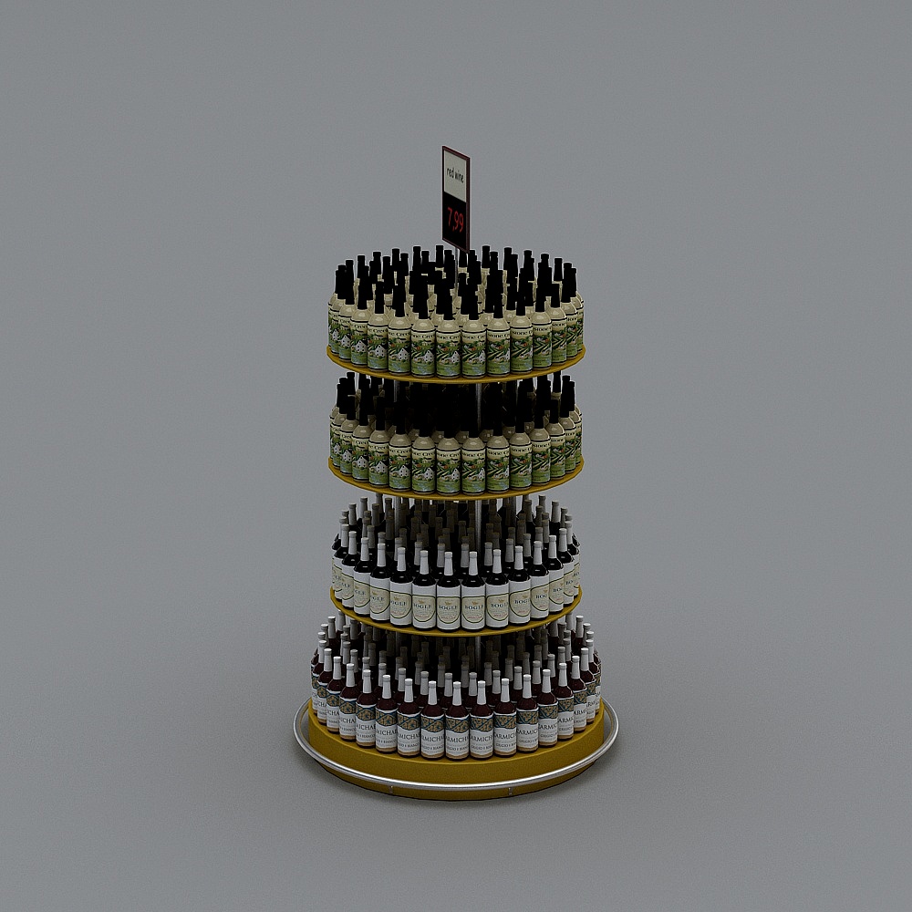 货品-酒水饮料-403D模型