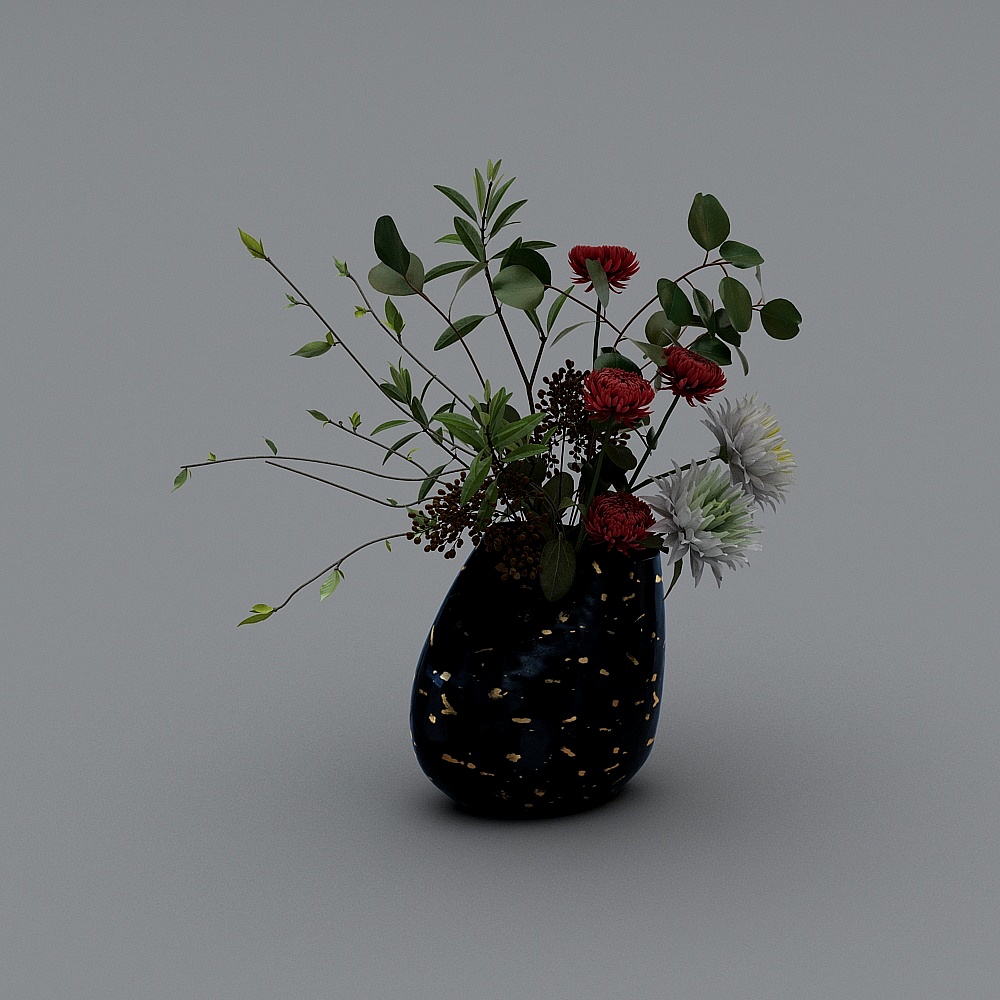 花瓶-YB3D模型