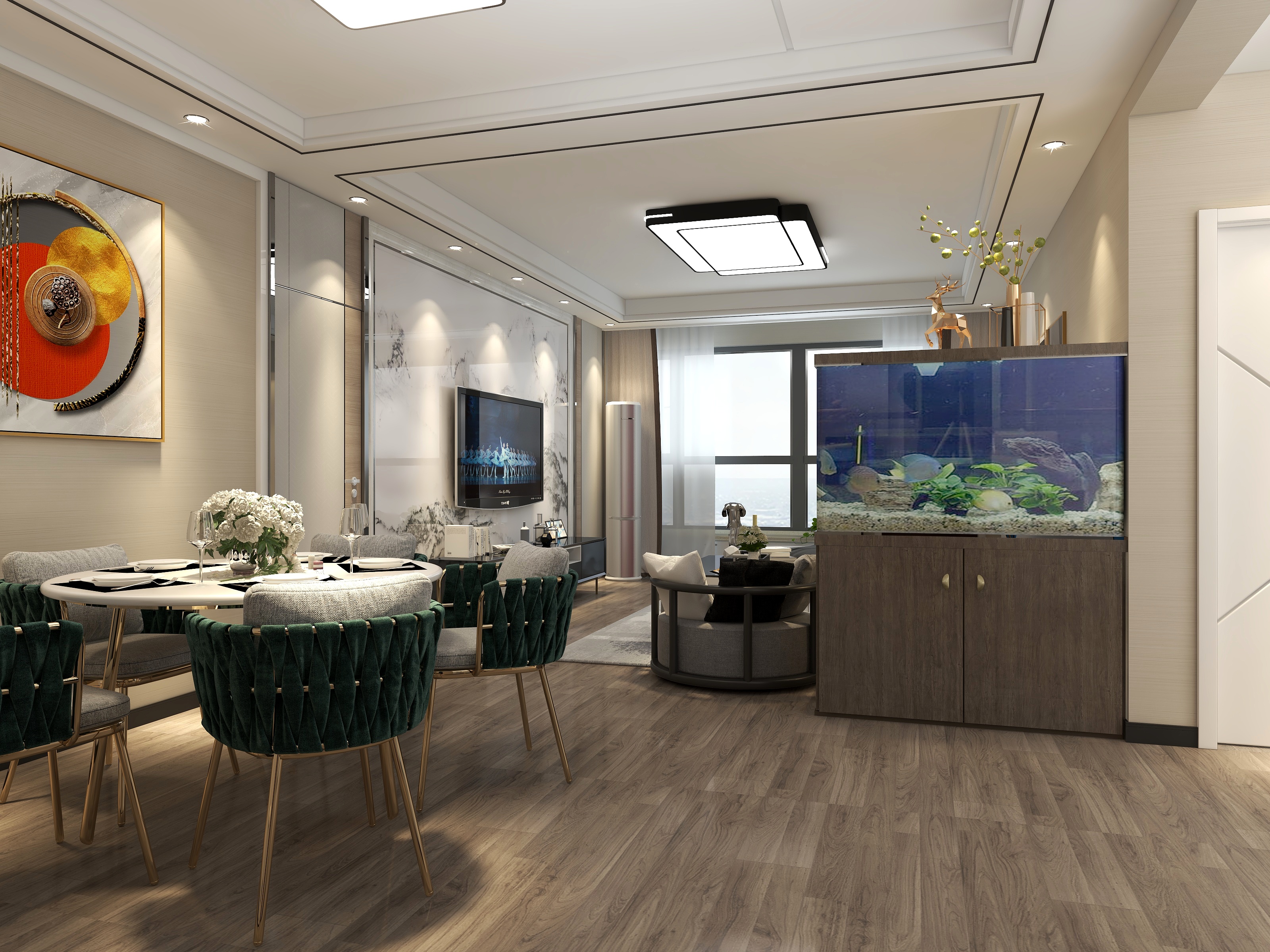 玉麒麟设计-幸福佳苑-装修设计方案