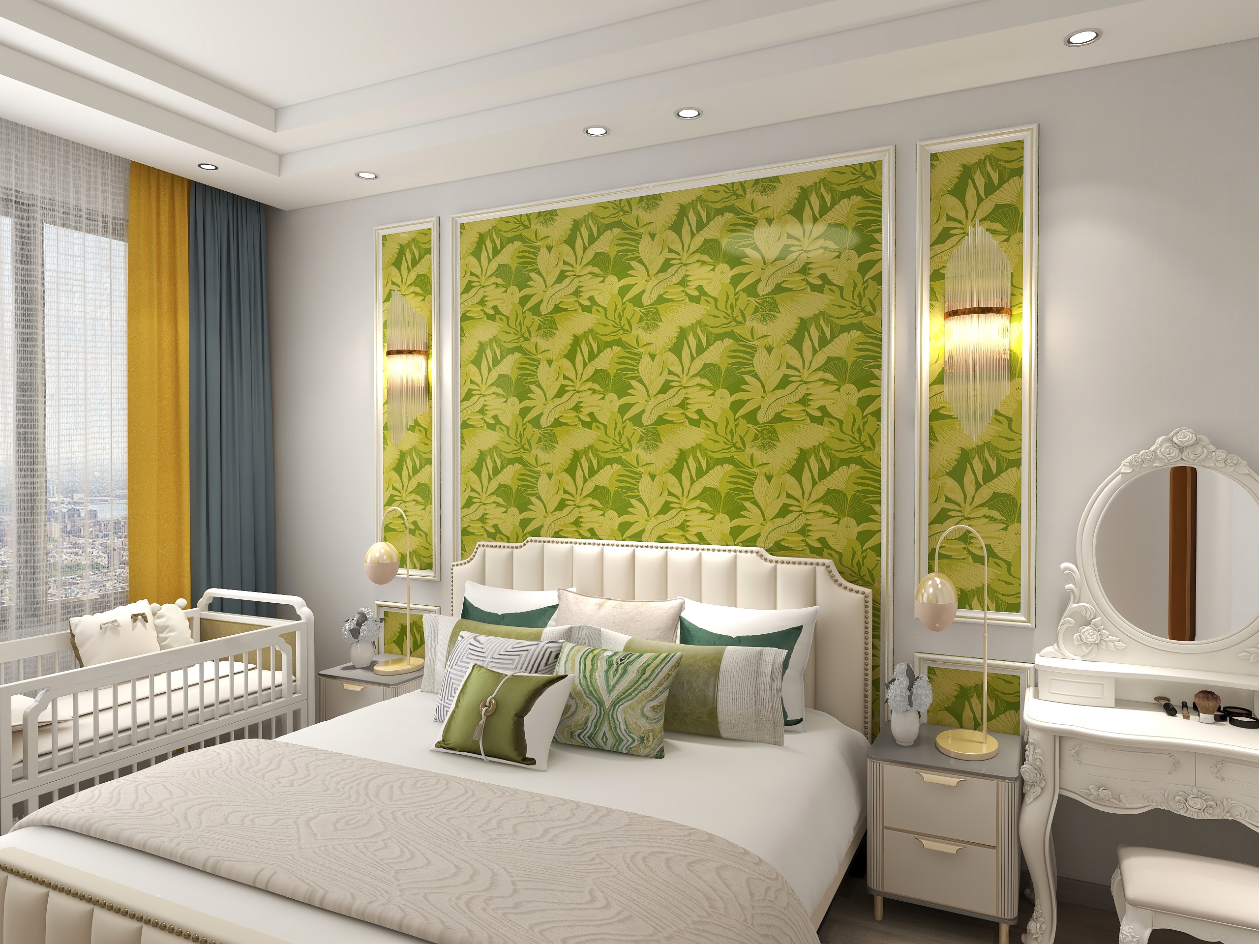 新洲蓝炬星集成灶十宏绣墙布窗帘-周姐-装修设计方案