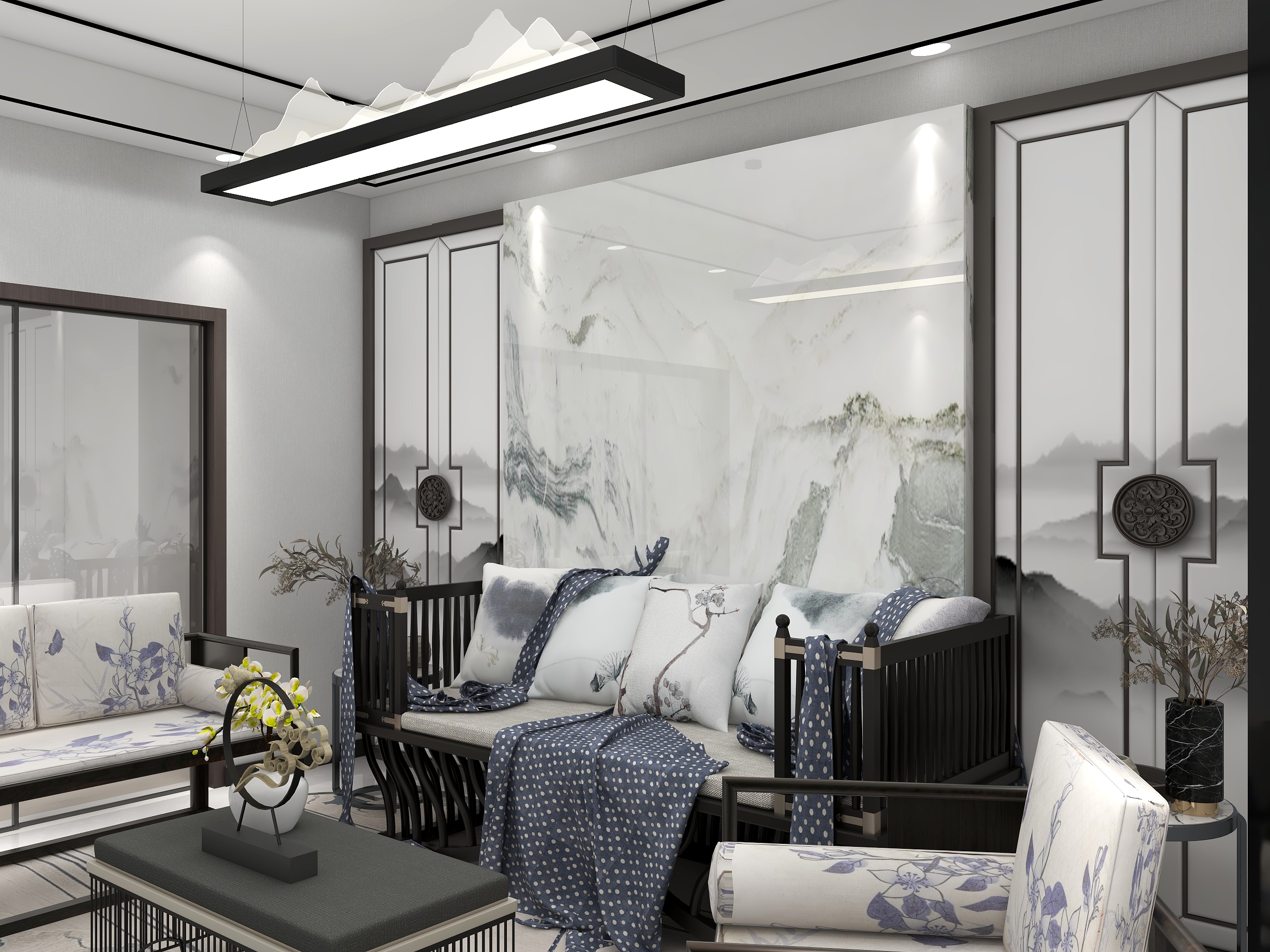 张嘉伟-户型B-装修设计方案