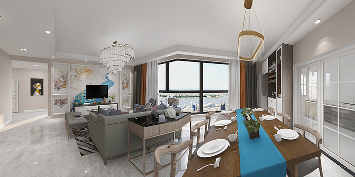 丶小付-伊顿庄园4-1-2104-装修设计方案