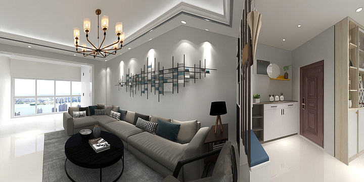 姜之雨-现代-装修设计方案