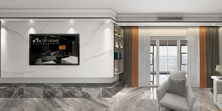 湖北黄石阳新县程用炳-莲花湖一号吴总雅居(12022)-装修设计方案