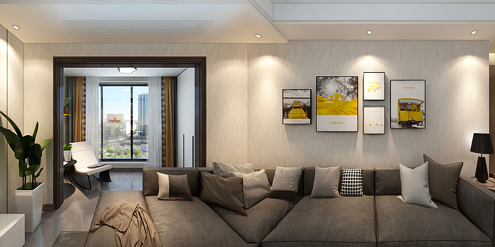 设计师杨勇军-香漫溪岸刘叔、何叔-装修设计方案