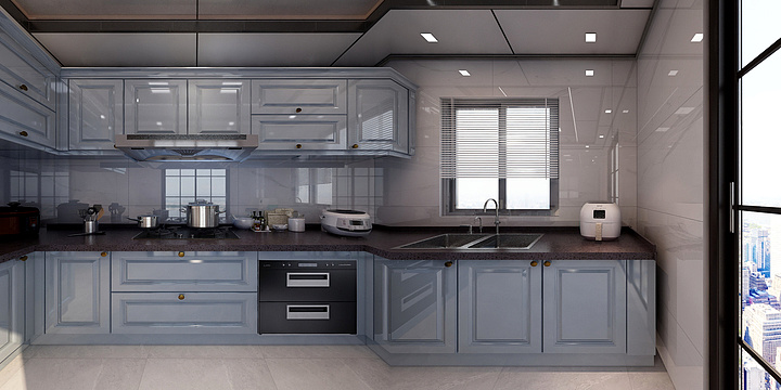 杭州临安法狮龙吊顶-环宇建筑【厨房】-装修设计方案