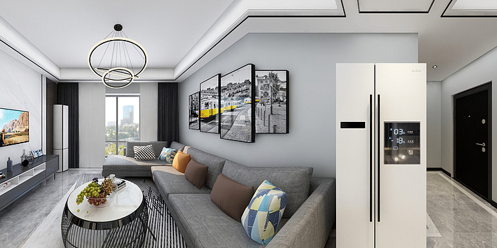 欣帝大人-中加水岸-装修设计方案