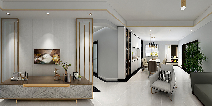 经纬度装饰-西城印象2-10-3-装修设计方案