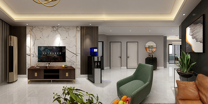 CGdesign田-旭光家园-装修设计方案