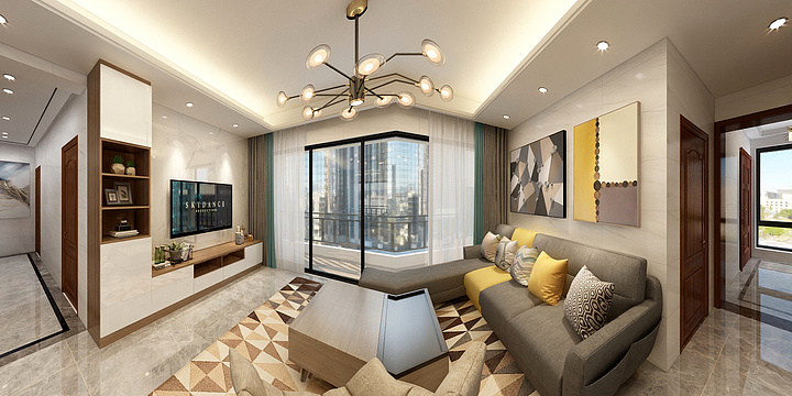 Maxki-融创书院12-02栋02户型-装修设计方案