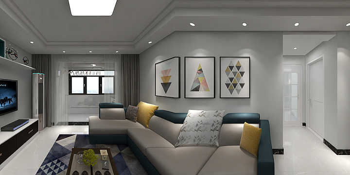 H设计师罗鑫-铁道京广家园-副本-装修设计方案