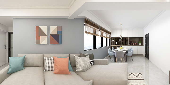 小设计凉子-荔湾区文昌阁文雅楼2010房效果-装修设计方案