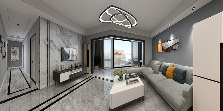 聆v风-贵溪帝景5-605‖设计-杨桃15982250487-装修设计方案