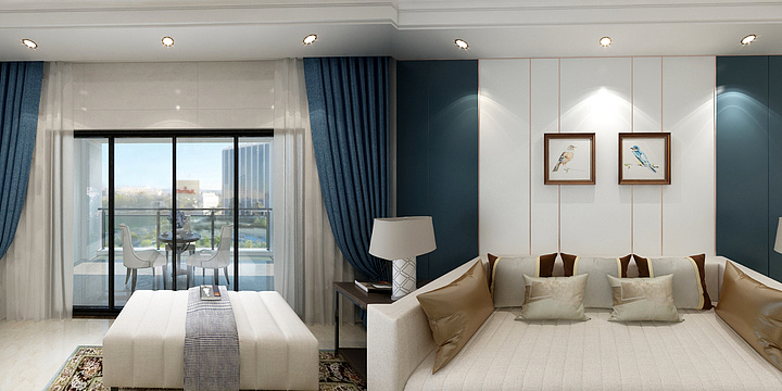 索菲亚全屋定制设计师聂工-凤凰花园刘姐雅居(1)-装修设计方案