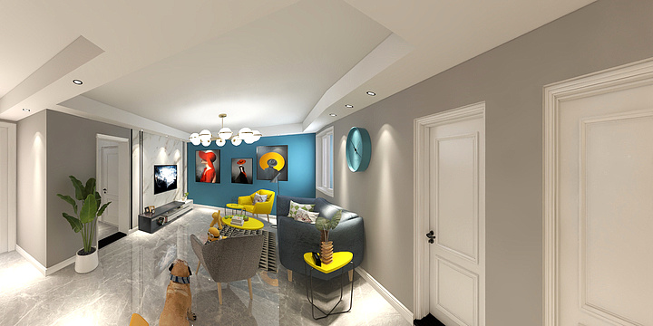 小王在线搬砖-奥林晴园11#607-装修设计方案