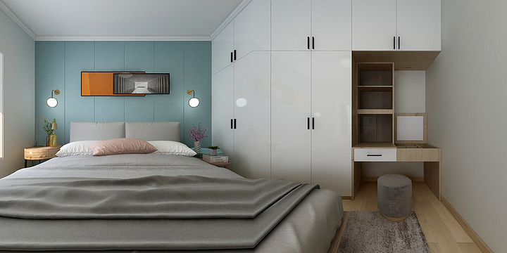 9戒tx-绥宁基建队6#1303-装修设计方案