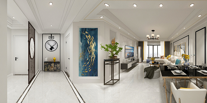 筑檐-现代-装修设计方案