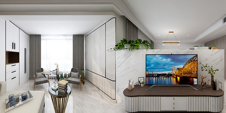 wonderful007-金科.博翠天悦C户型-装修设计方案