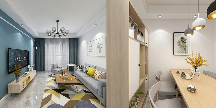 设计曹工-首创72#2206-装修设计方案