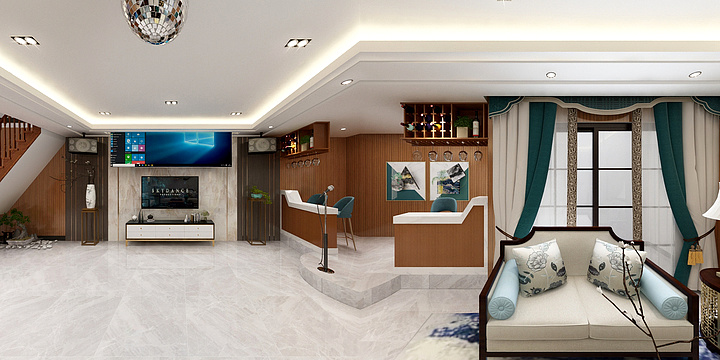 单亚飞-地下室一层-装修设计方案