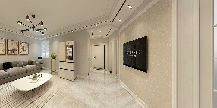 乐松设计-106平中海盛瑞华庭-装修设计方案