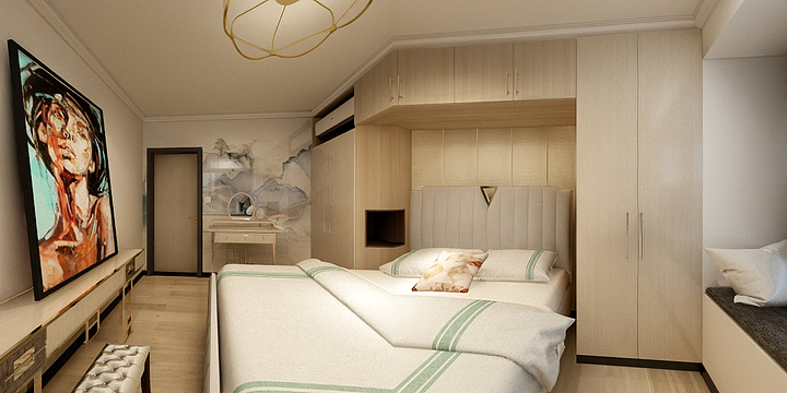 耕烟-兴业卧室-装修设计方案