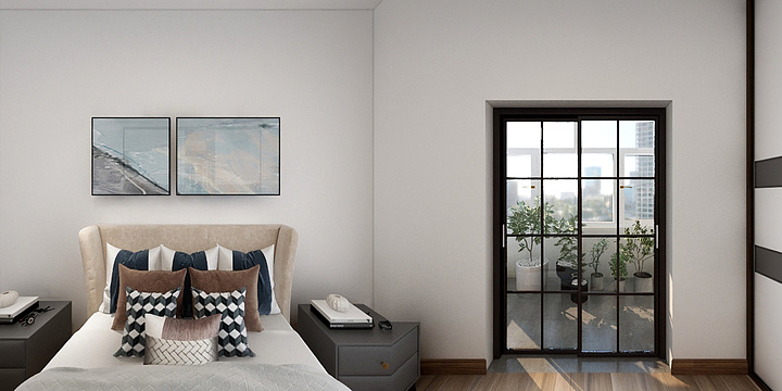 木烨子-国防 4-3-403-装修设计方案