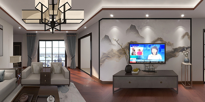 KJL效果图制作-宛运大厦2508-装修设计方案