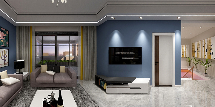 牧马人高端空间陈列效果-蓝湾国际-装修设计方案