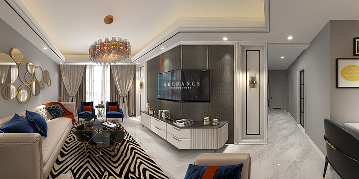 杨林-三汇英郡静姐效果图-装修设计方案