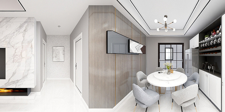 枫晨宇蓝-正信-装修设计方案