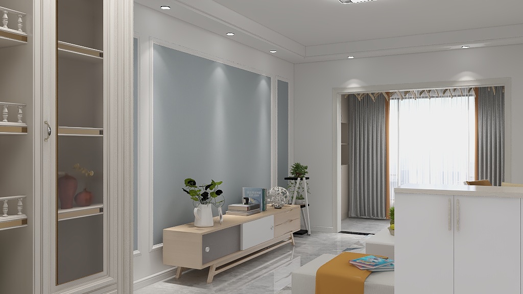 兰州壹品装饰-嘉派-B-9-1401酷家乐-装修设计方案