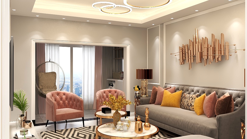 小黄人HY-黄冈遗爱湖-装修设计方案