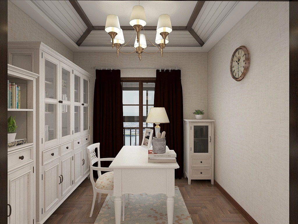 玖陆Promise-作业10自建美式房屋-装修设计方案