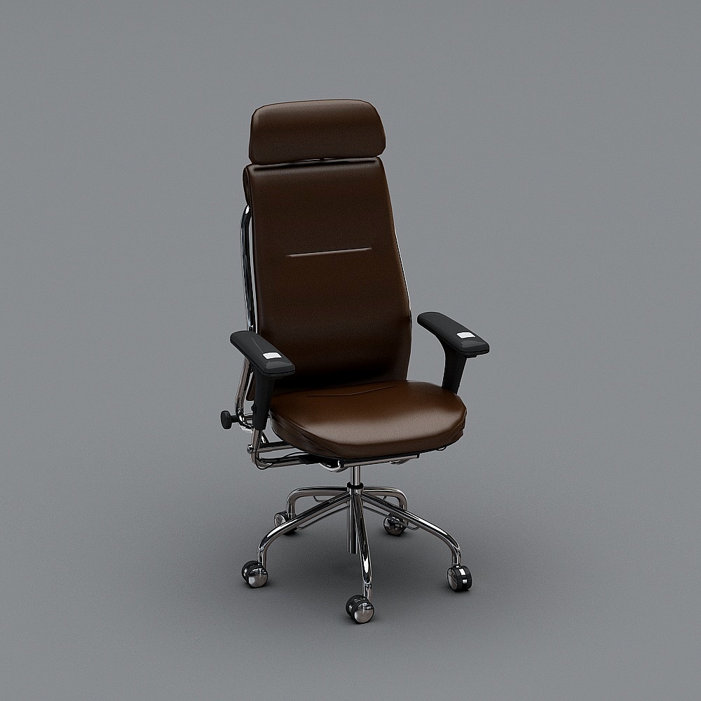 老板椅023D模型