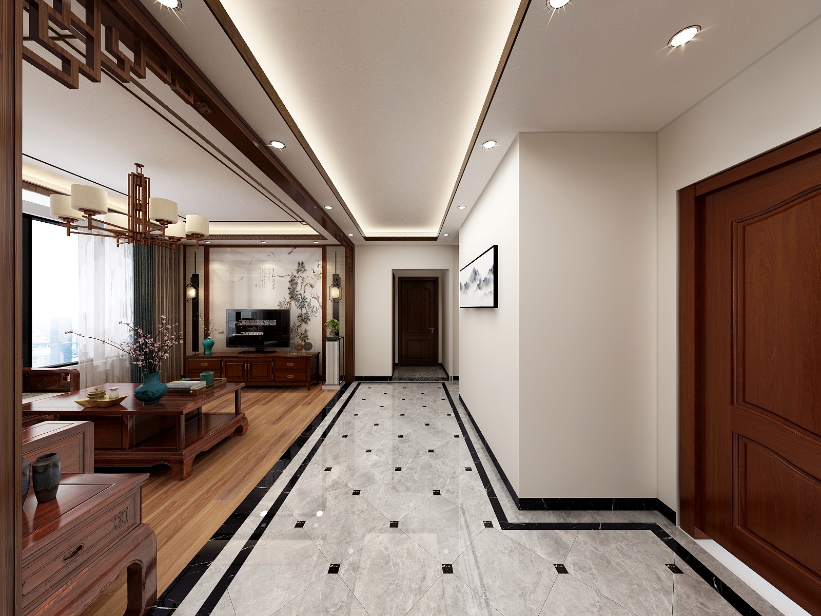 栀虞tEYV-中式雅居-装修设计方案