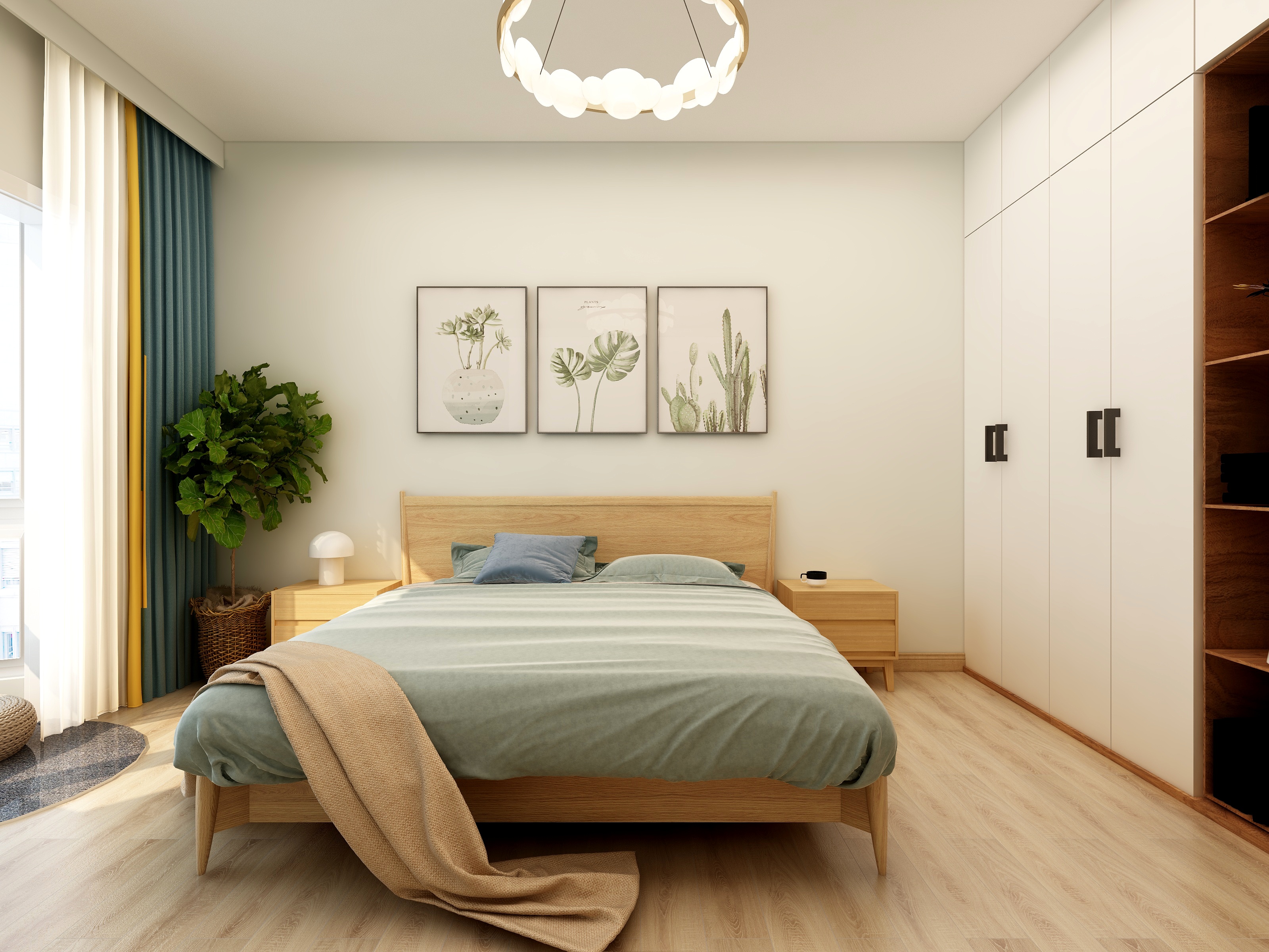 lucky乐-鸿禧花园-3室-装修设计方案